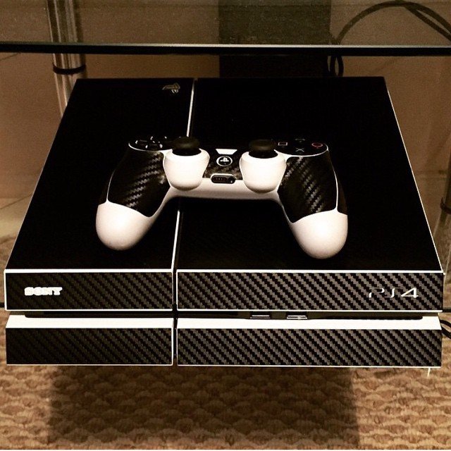 PS4 Carbon Wrap- Custom