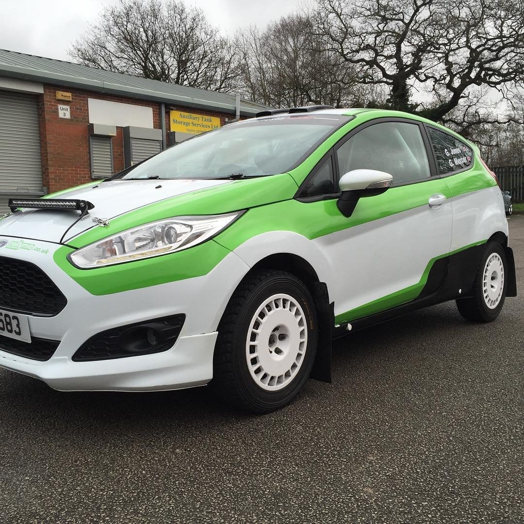 Ford Fiesta Rally Car