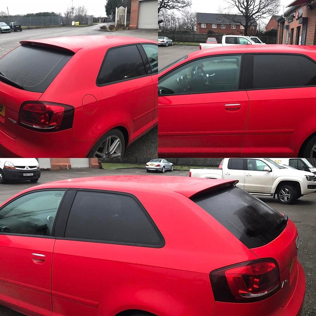 Audi A3 Dark Smoke Tints